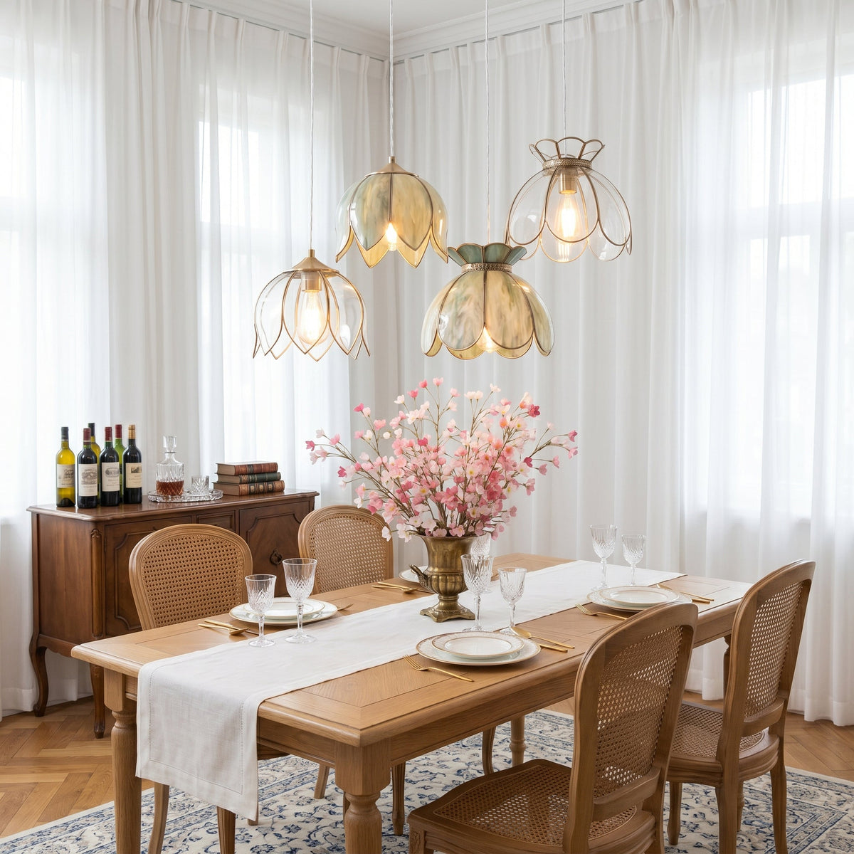 Turrella Glass Pendant Light – detail 6