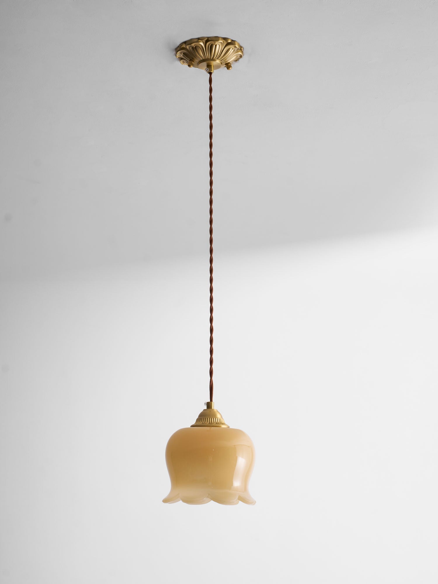 Emaley Flower Pendant Light