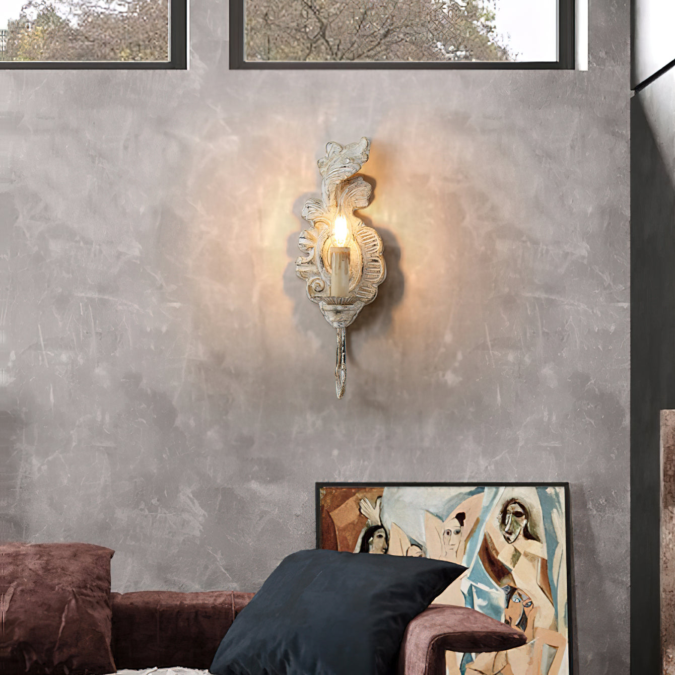 Melayton Vintage Wall Light