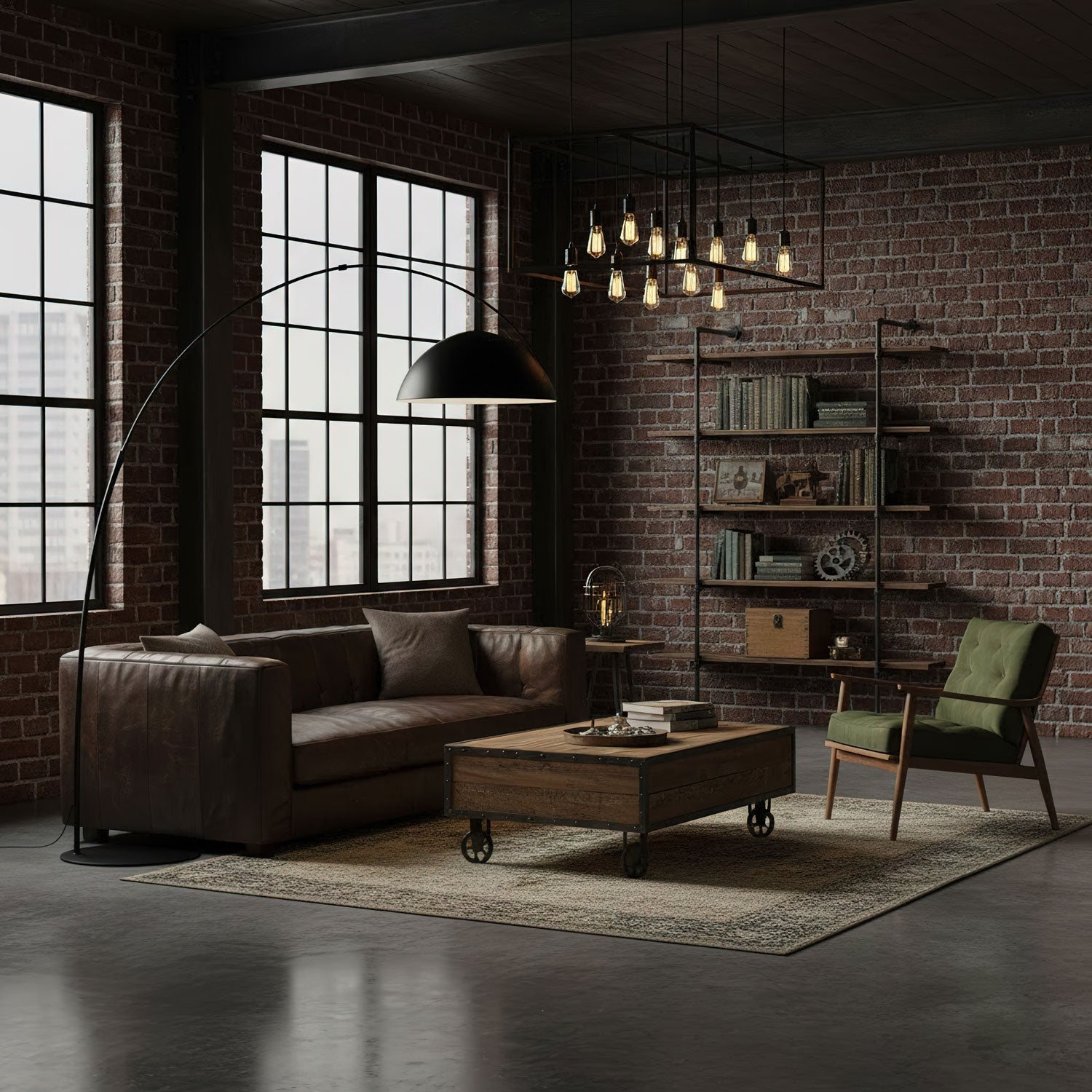 Deli Arc Floor Lamp