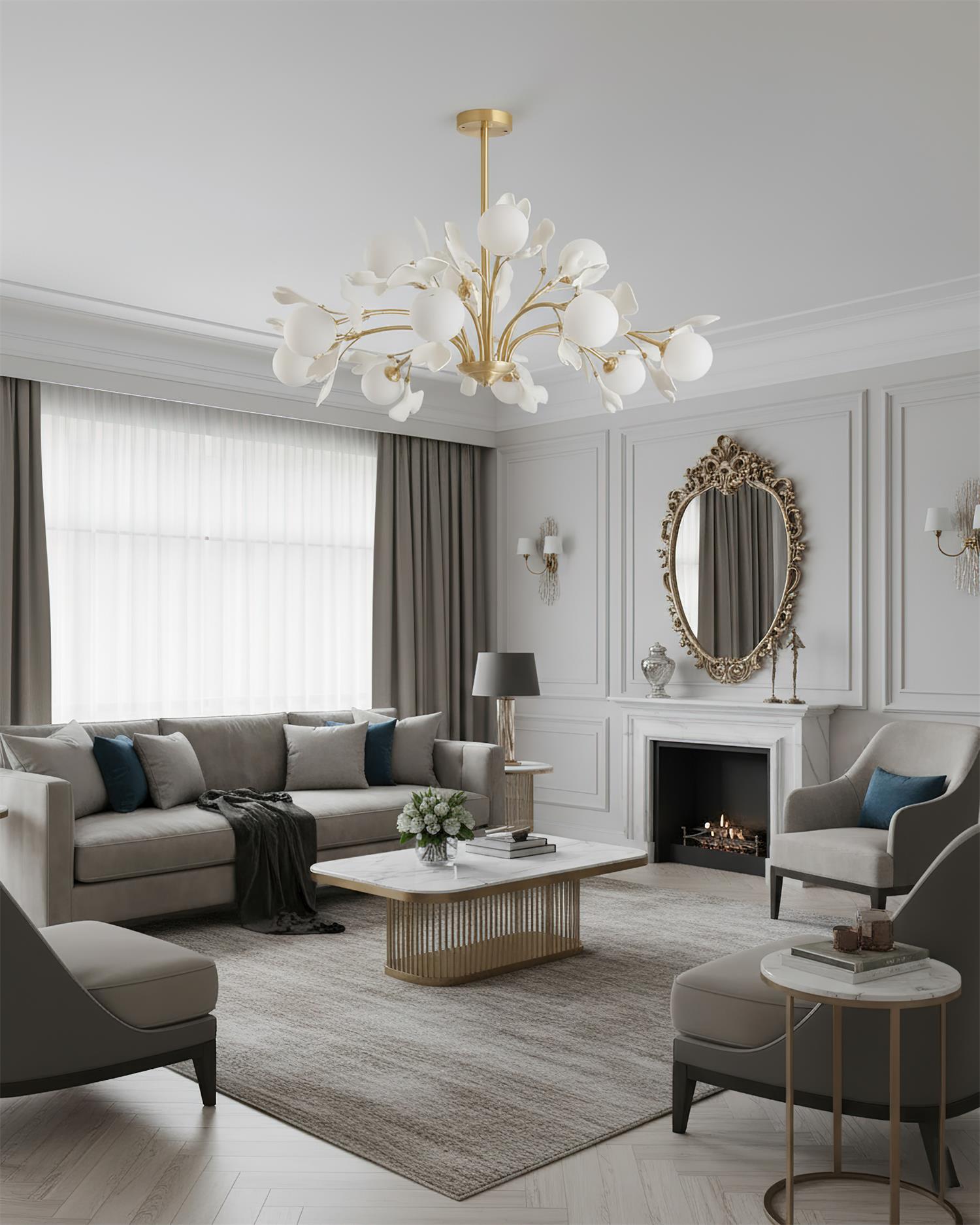 Wynen Ginkgo Chandelier