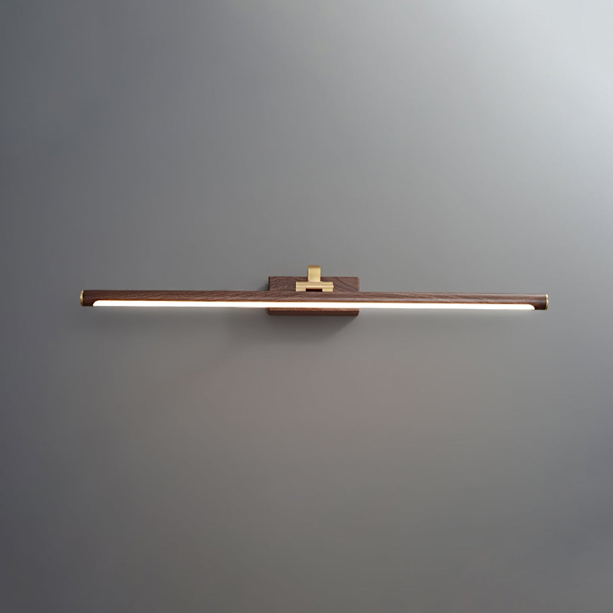Walnut Color Linear LED Wall Light – detail 33