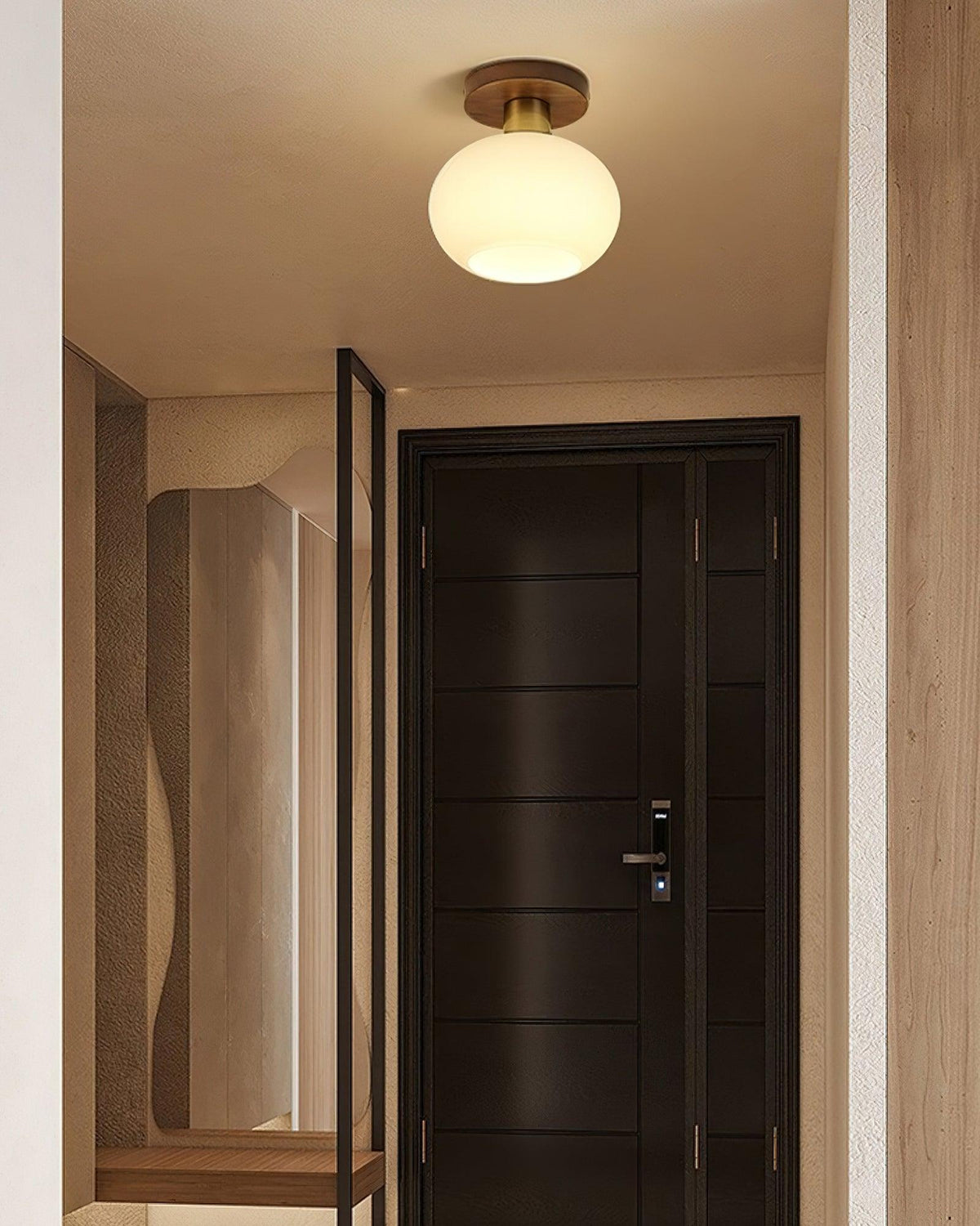 White Shell Ceiling Lamp – detail 13