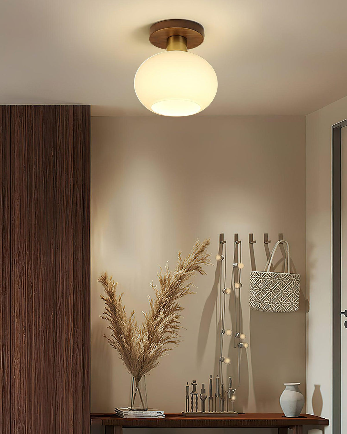 White Shell Ceiling Lamp – detail 14