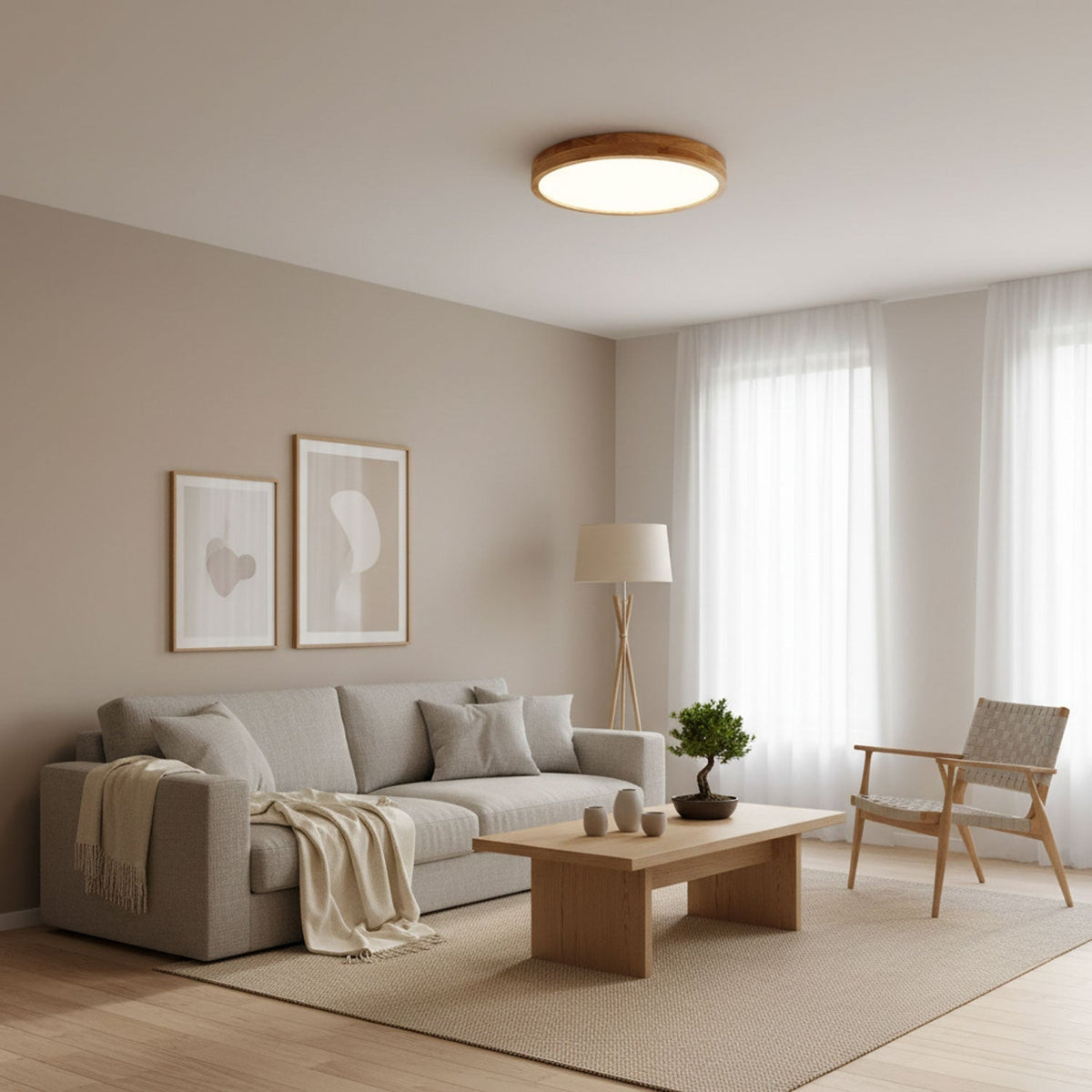Caswell Round Ceiling Light