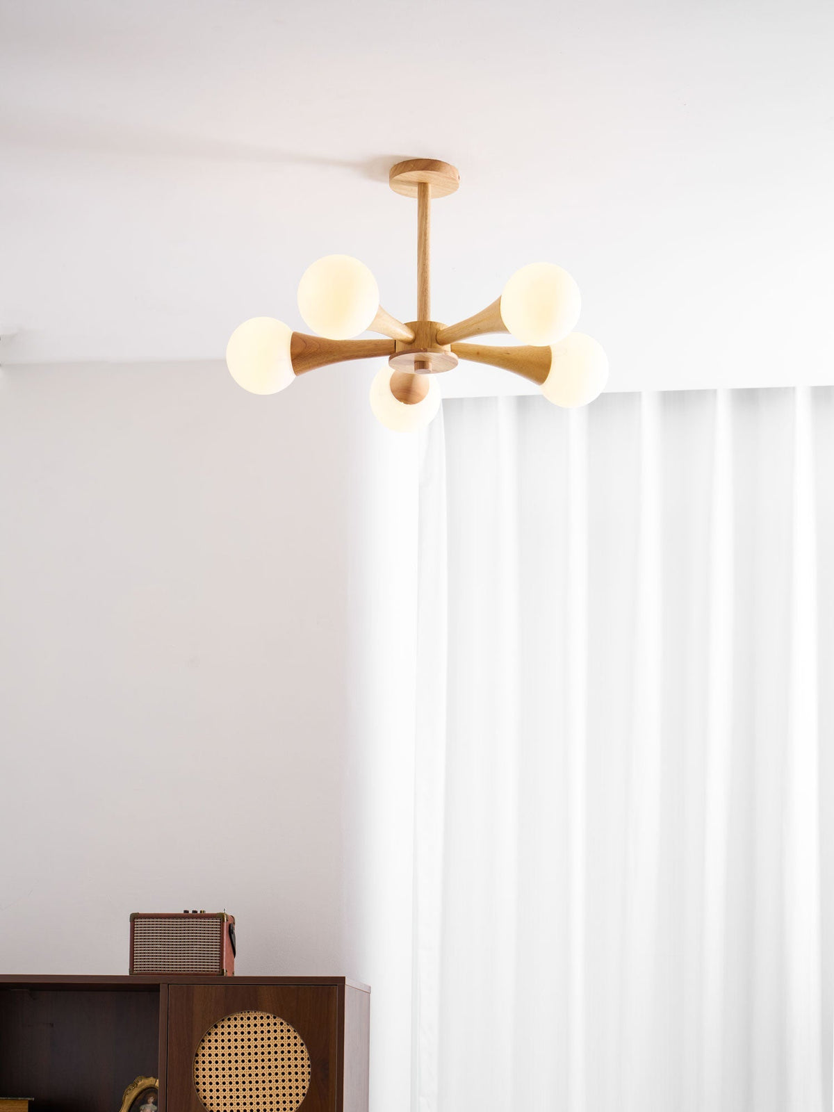 Wooden Nera Chandelier – detail 39