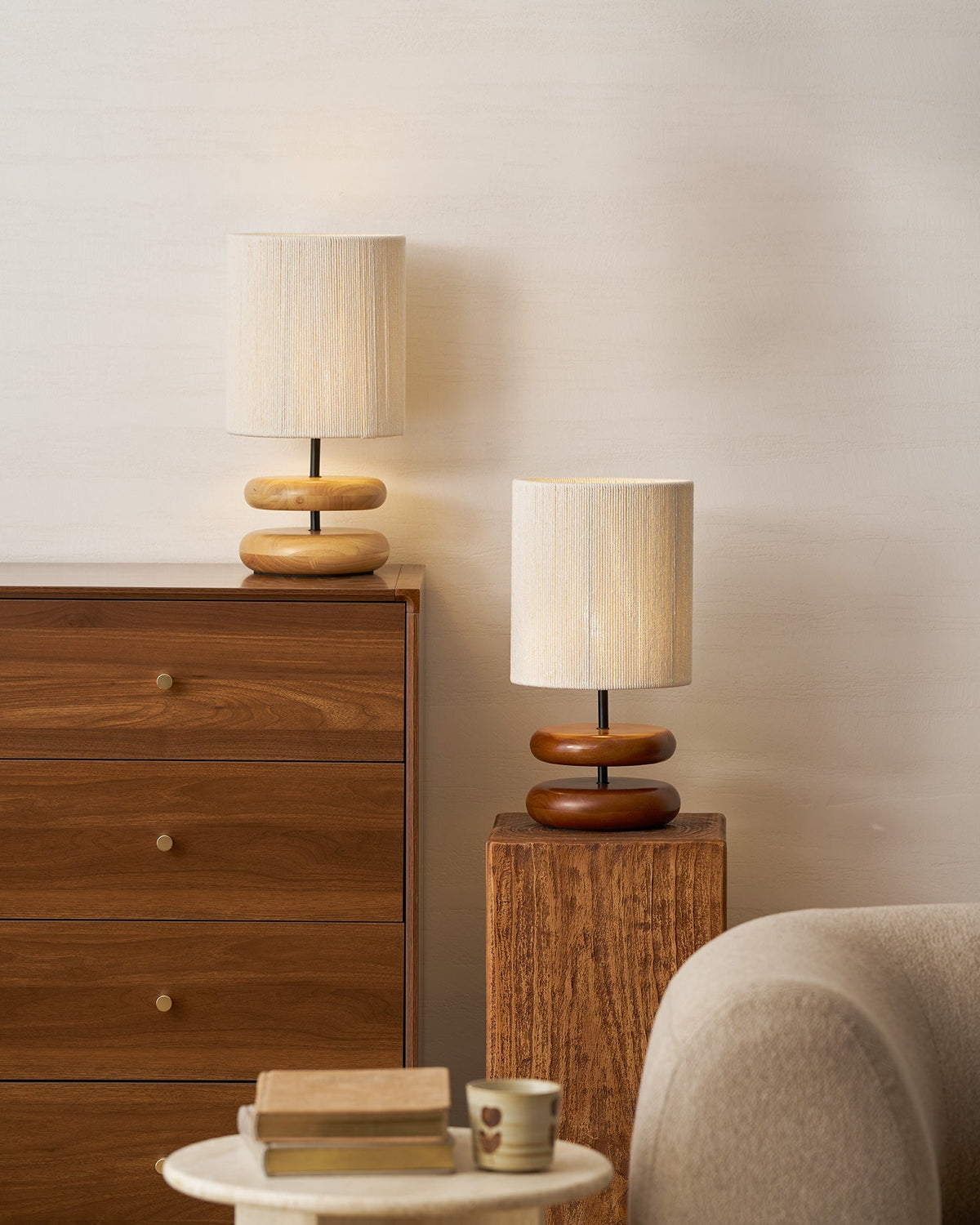 Wooden Modern Bedroom Table Lamp – detail 35