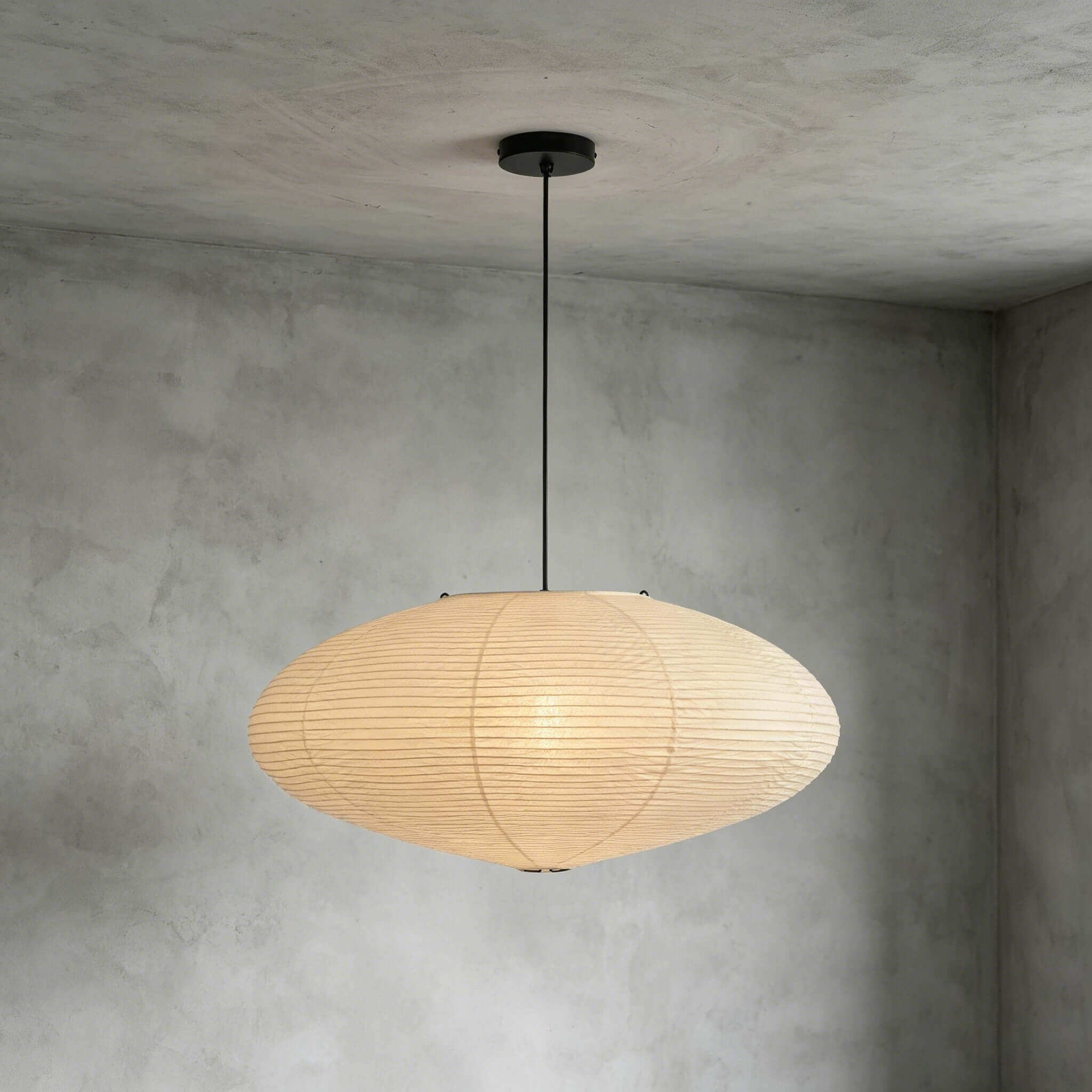 Evlynor Rice Paper Pendant Light