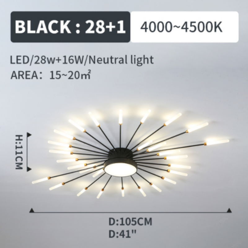 Doveio Modern Ceiling Light