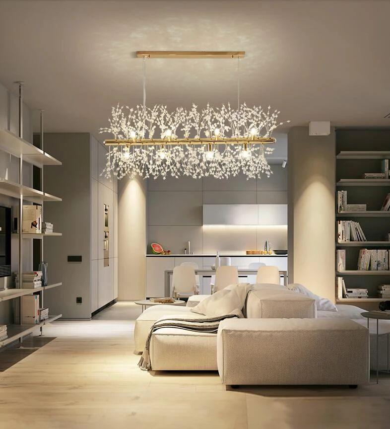 Crystal Dandelion Chandelier – detail 19