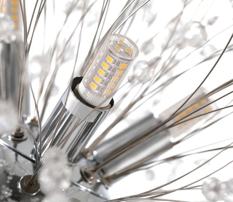 Crystal Dandelion Chandelier - Vakkerlight