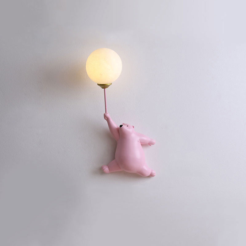 Belne Bear Balloon Wall Light