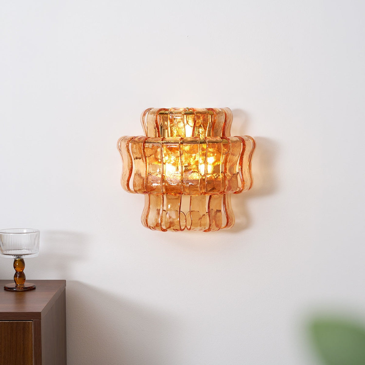 Foxle Ribbed Wall Light