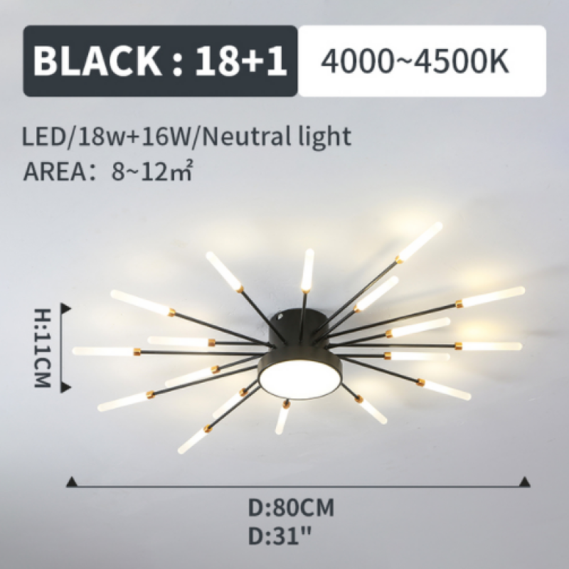 Doveio Modern Ceiling Light