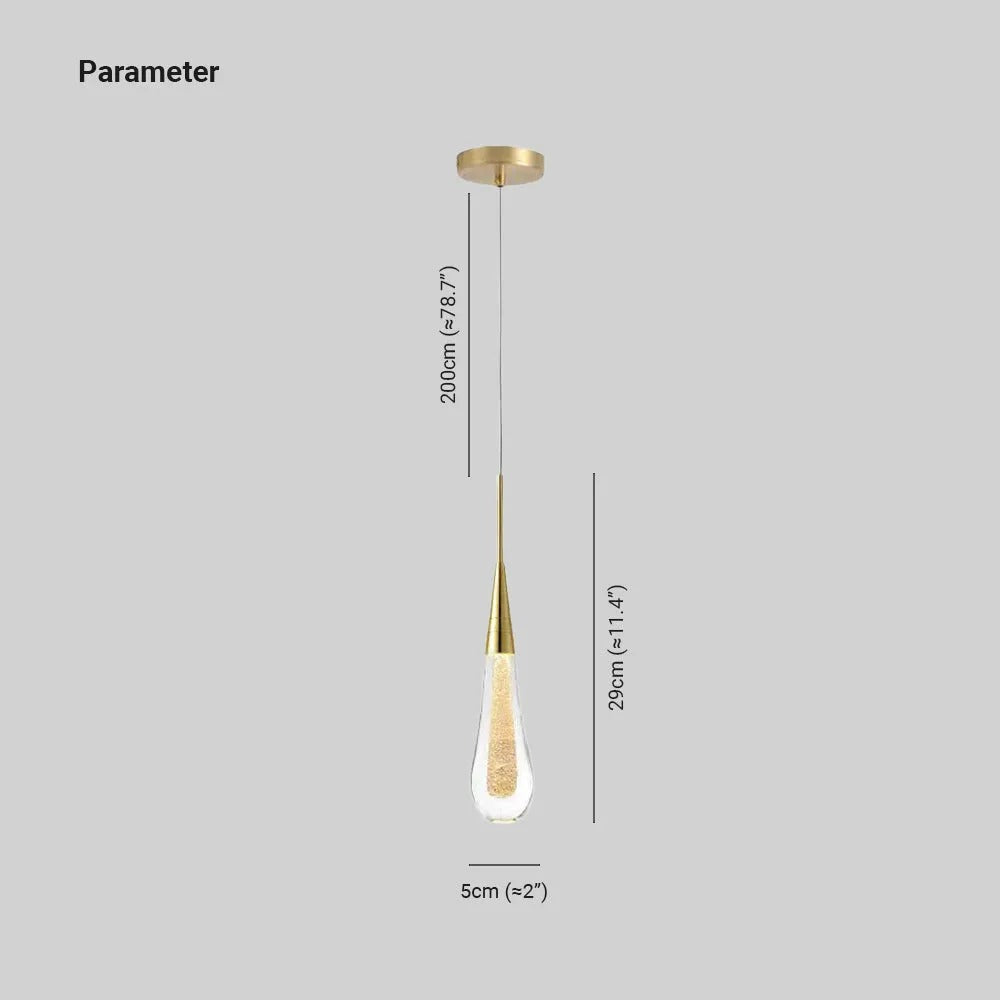 Junolanen Teardrop Pendant Light