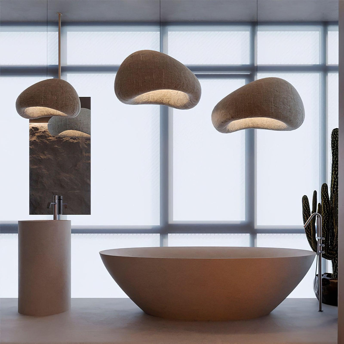 Zenra Wabi-Sabi Organic Chandelier – detail 18