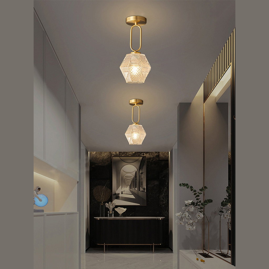 Venoral Art Deco Ceiling Light