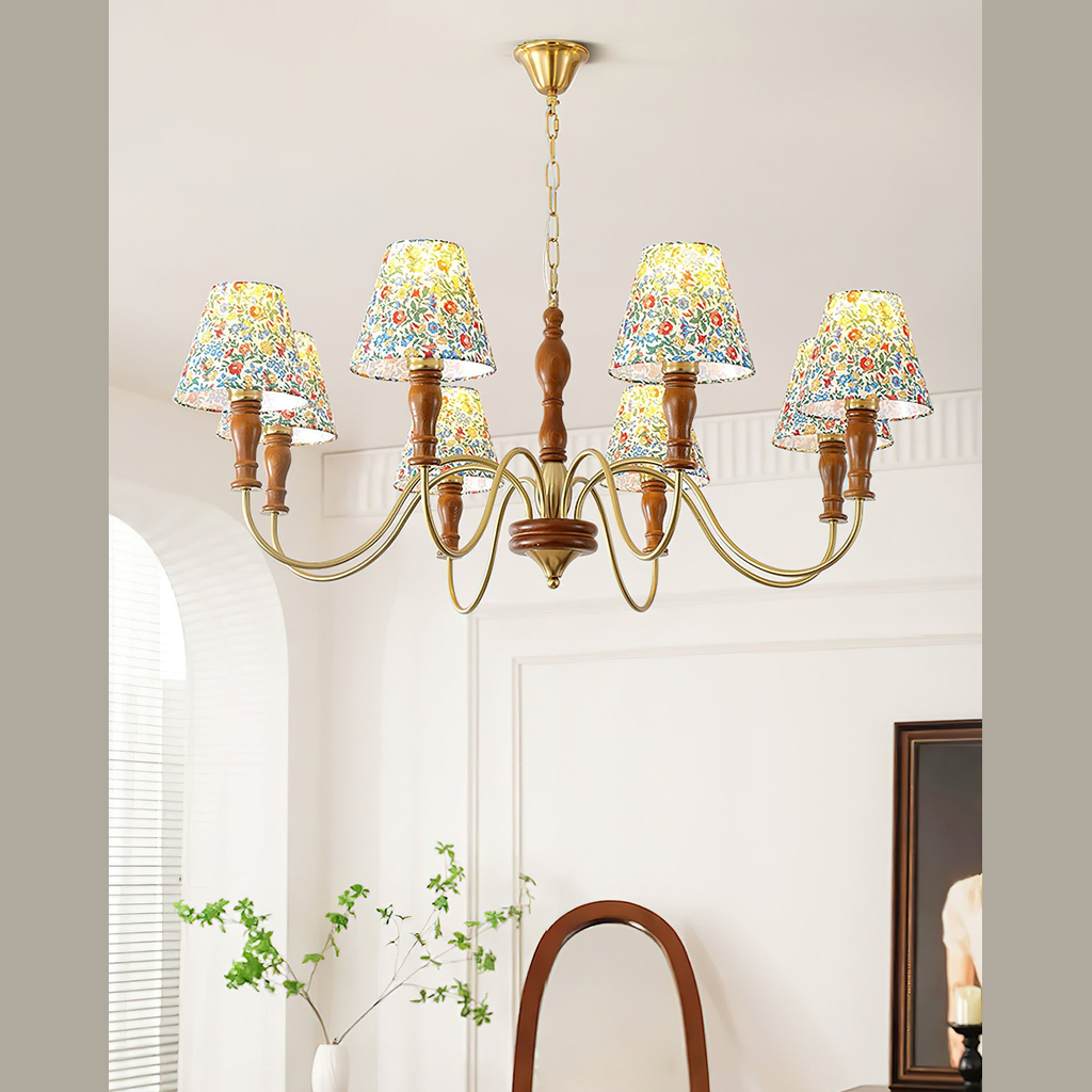 Valeiobay Floral Chandelier