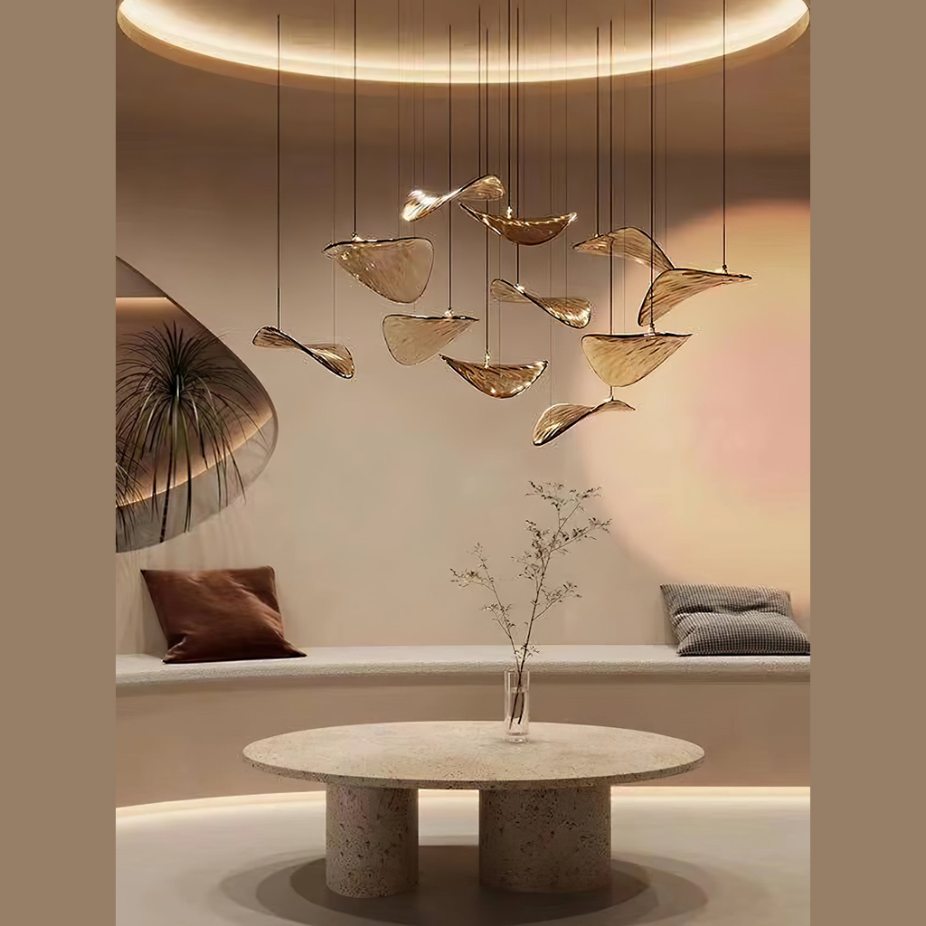 Lustre sculptural Elclovéon
