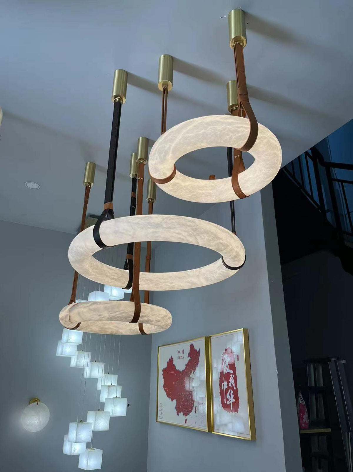 Oslo Alabaster Pendant Light A – detail 35