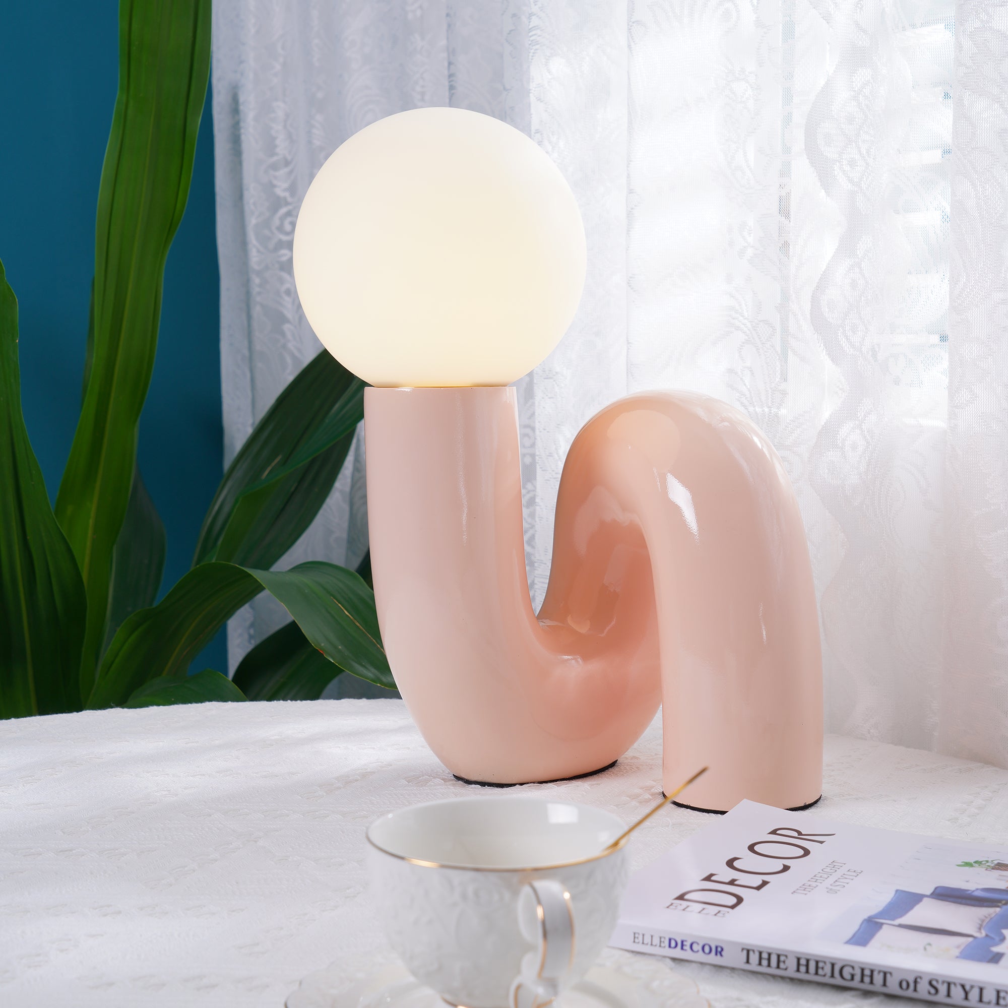 Mavorra Spiral Table Lamp