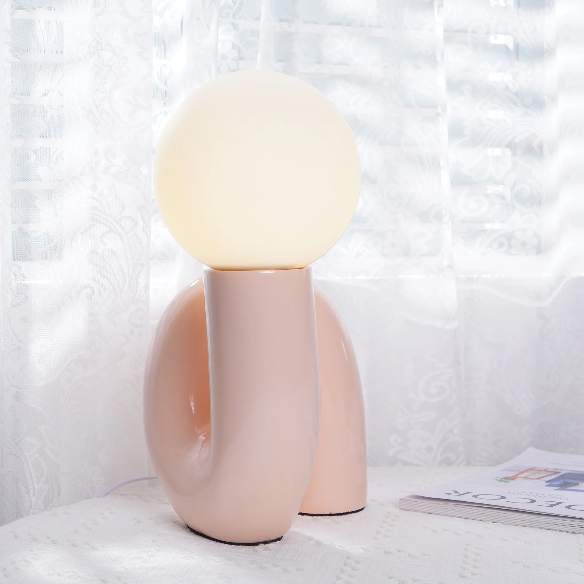 Mavorra Spiral Table Lamp
