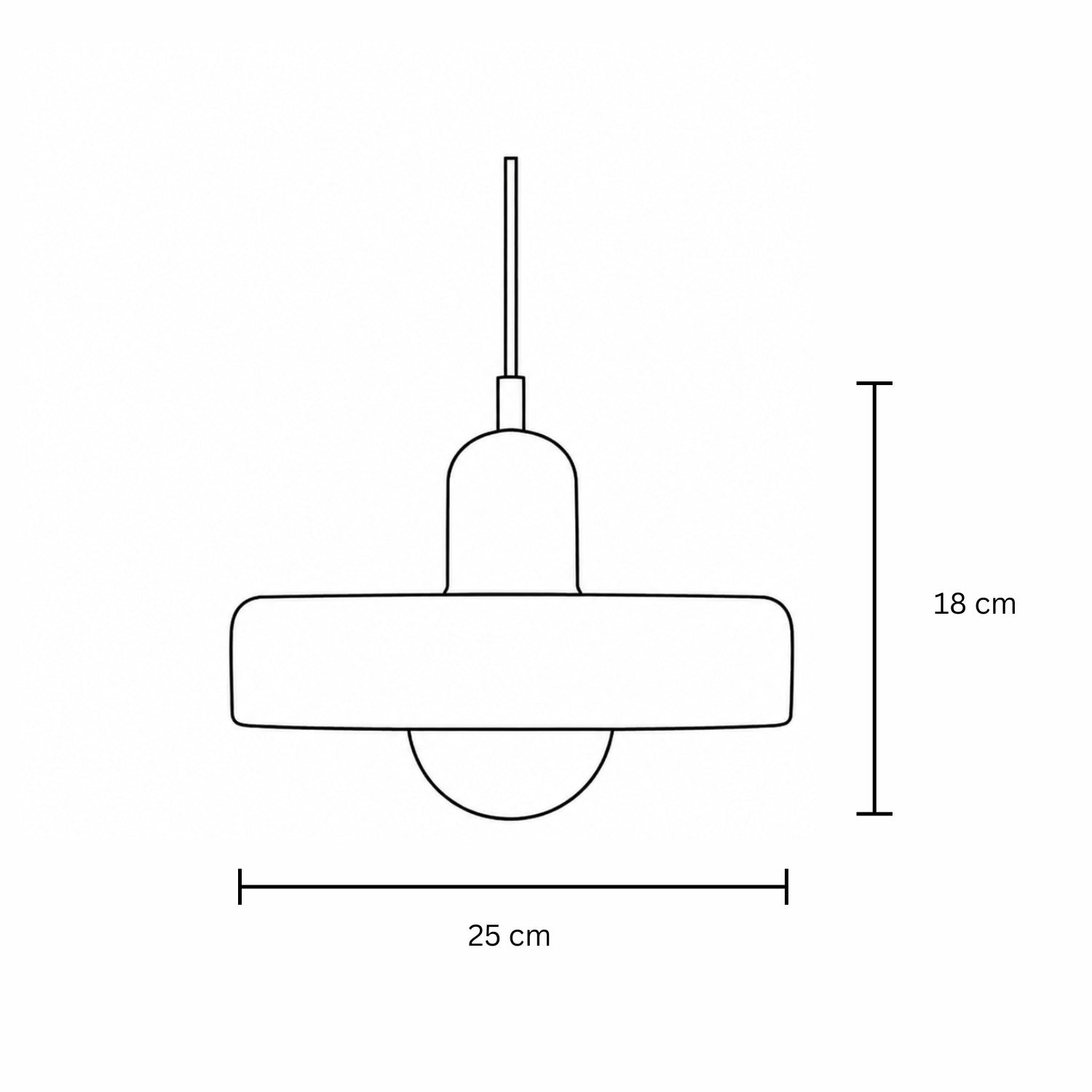 Melro Double Pendant Light