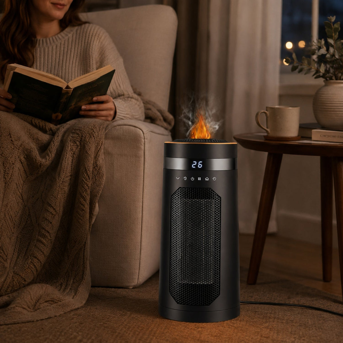 ZEREVO - Ceramic Fan Heater