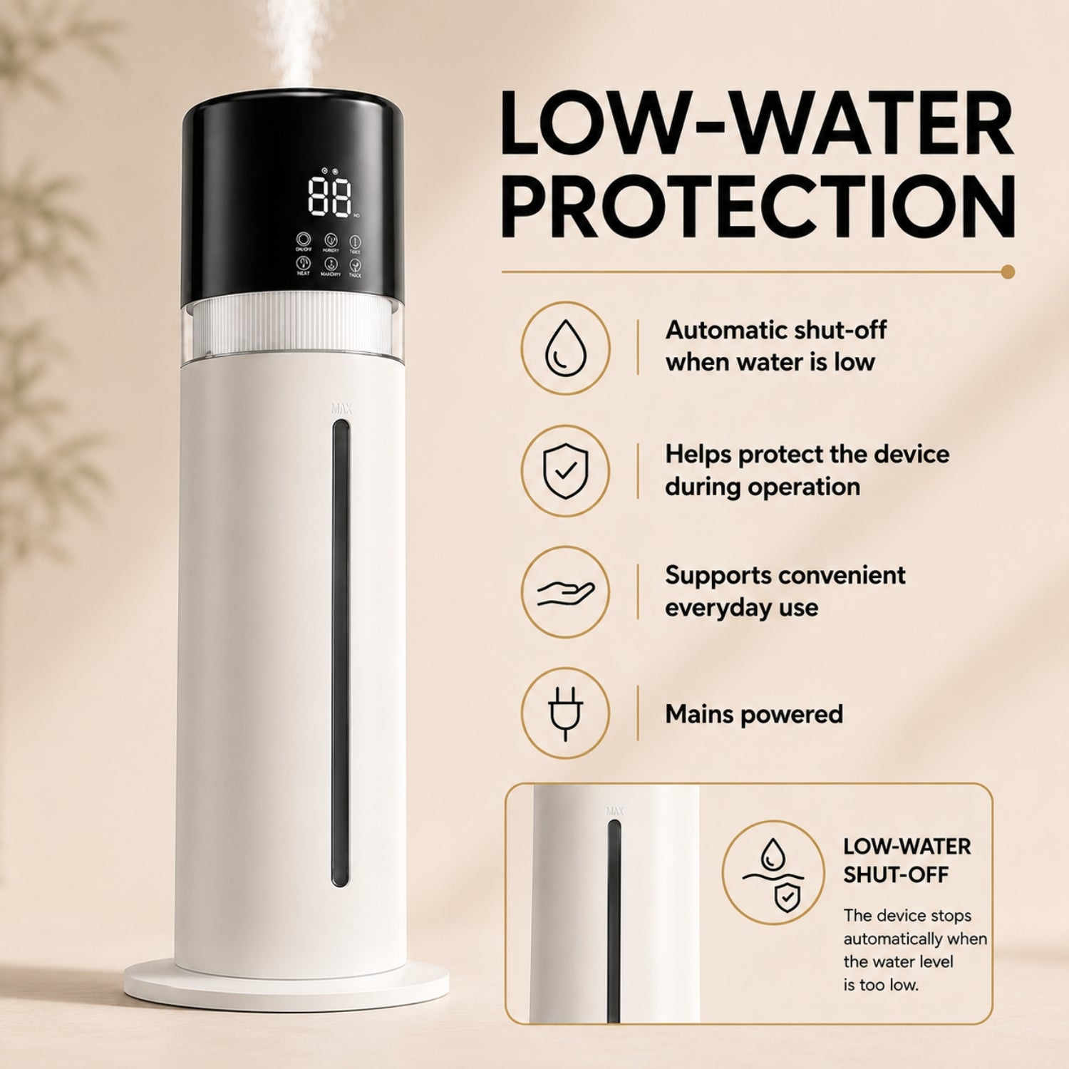ARELO - Ultrasonic Humidifier