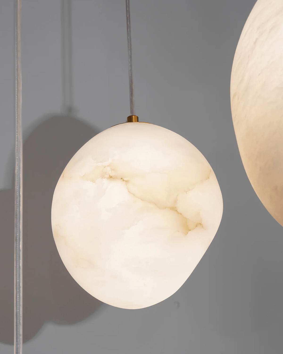 Pebbles Alabaster Pendant Lamp – detail 8
