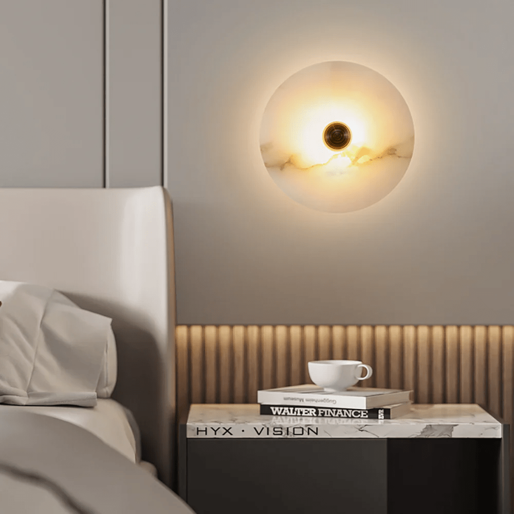 Nayra Alabaster Wall Lamp – detail 4