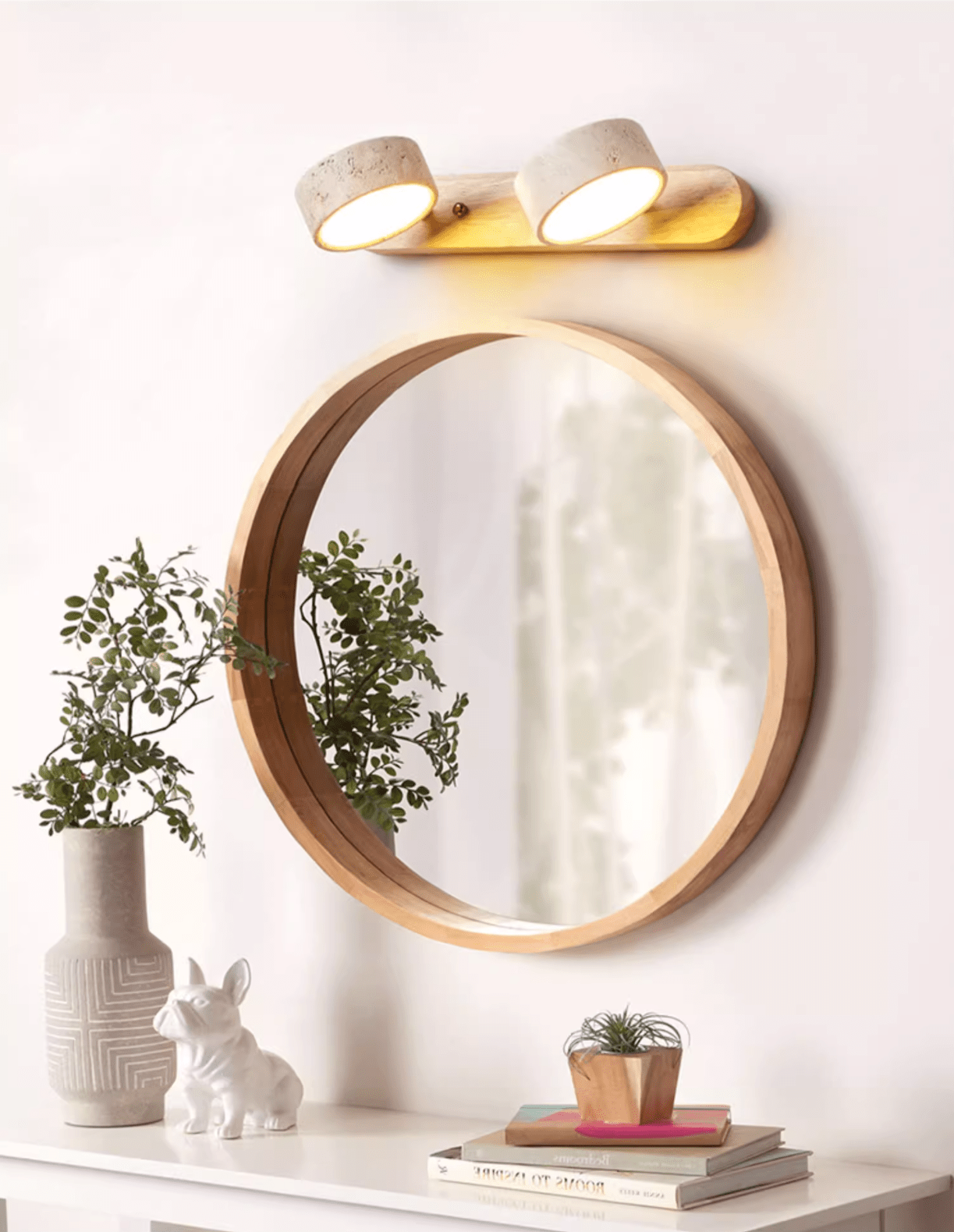 Valesco Travertine Wall Light