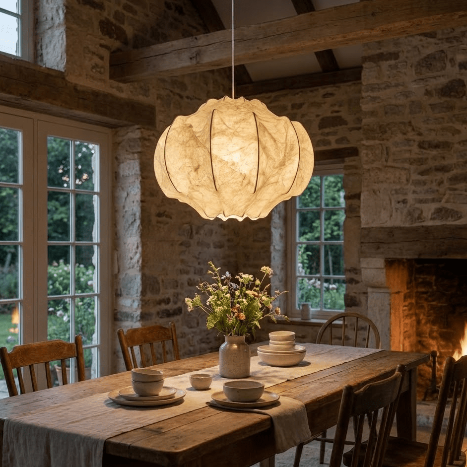 Orellis Silk Pendant Light
