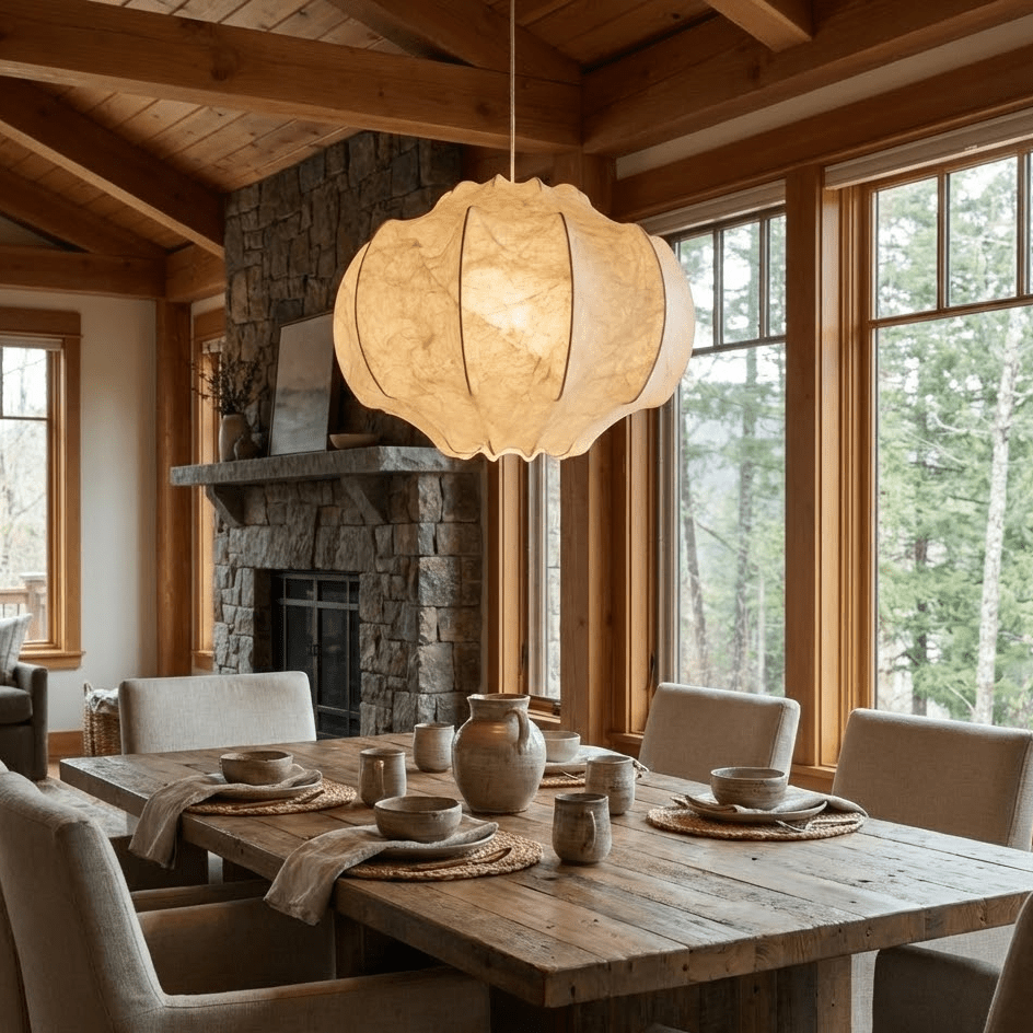Orellis Silk Pendant Light