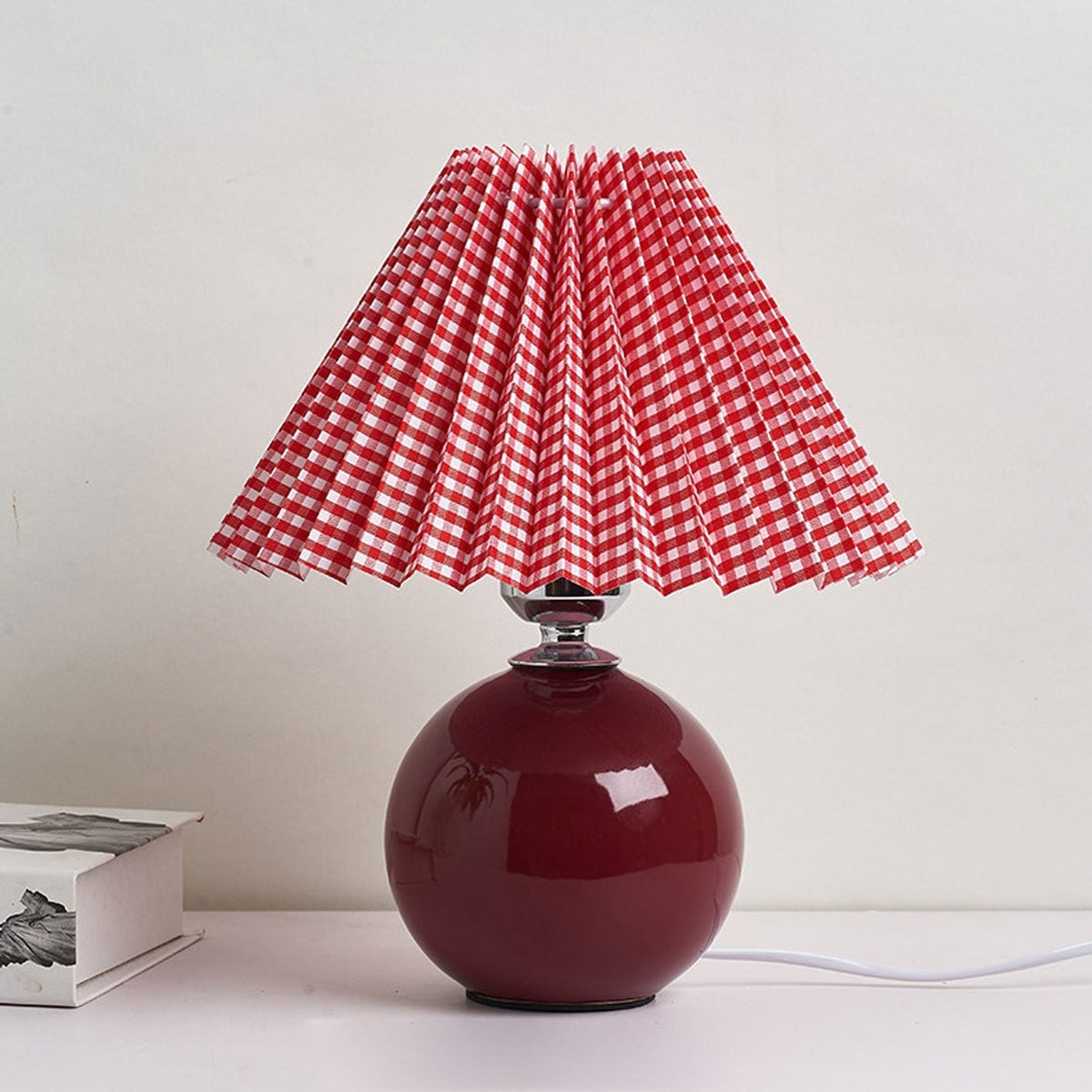 Alina Pleated Table Lamp
