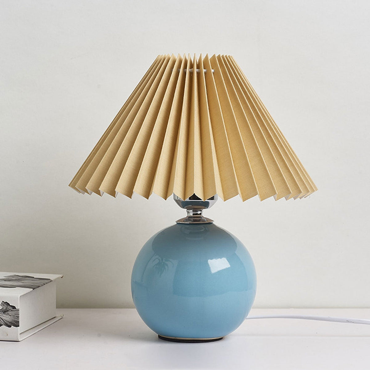 Alina Pleated Table Lamp