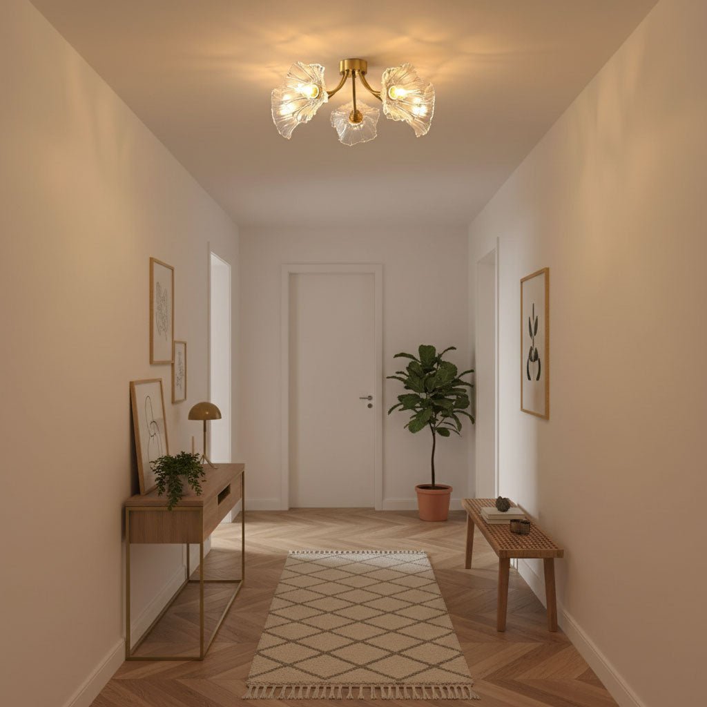 Kalin Flower Glass Ceiling Lamp – detail 4
