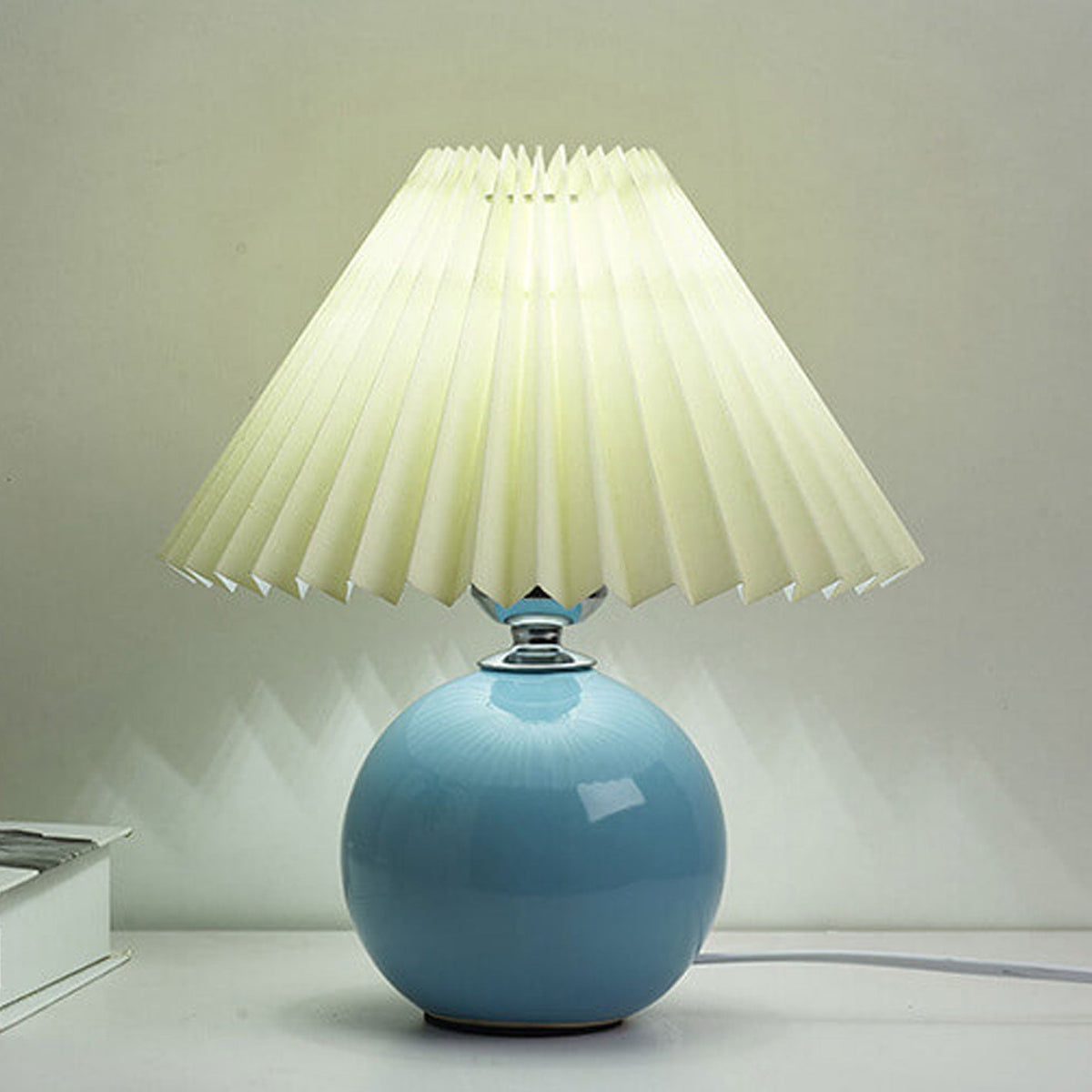 Alina Pleated Table Lamp