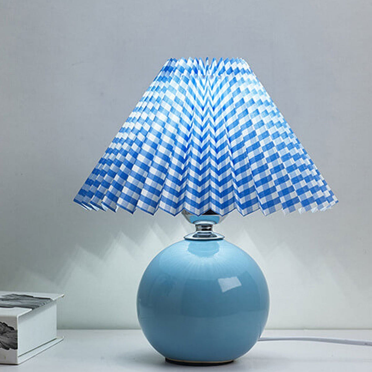 Alina Pleated Table Lamp