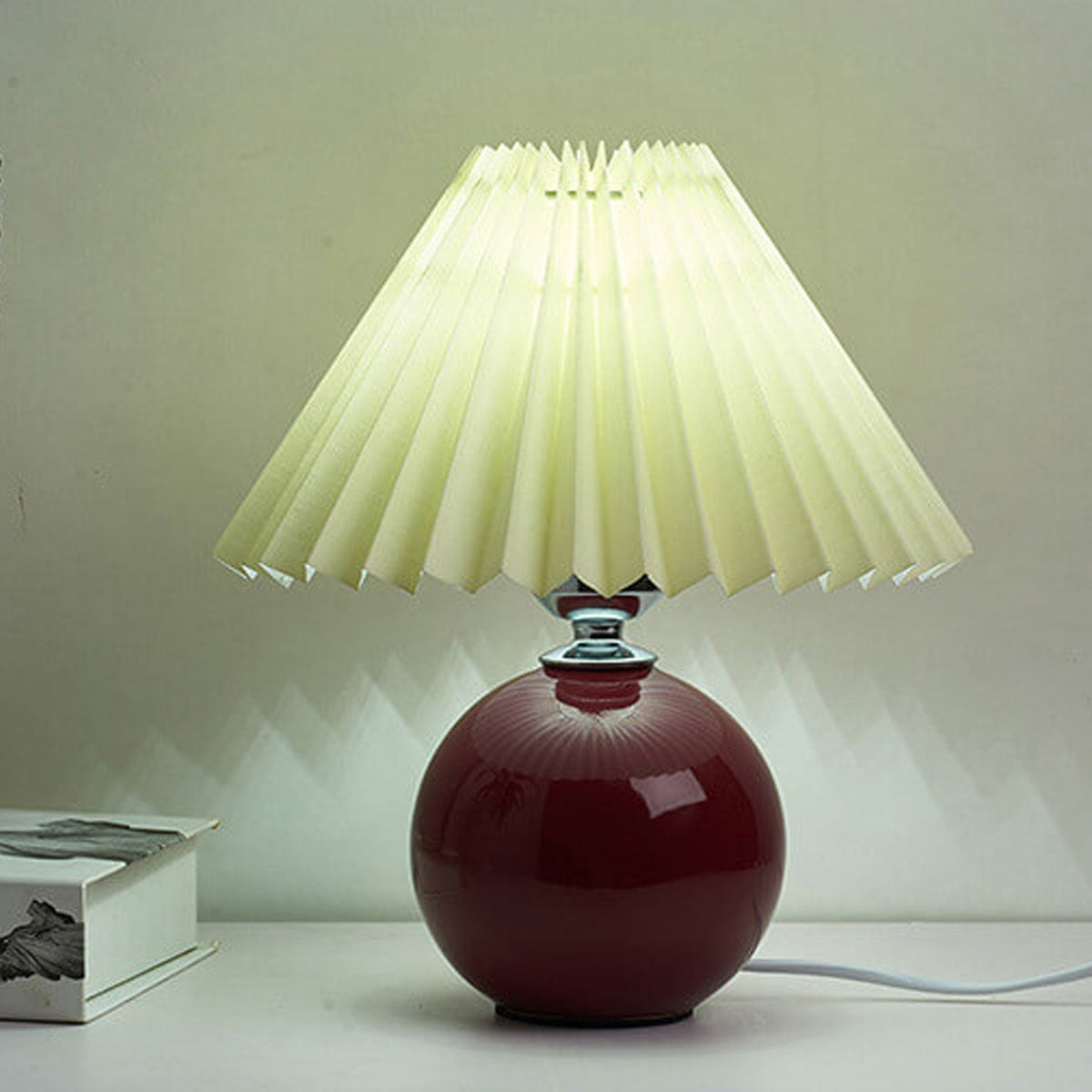 Alina Pleated Table Lamp