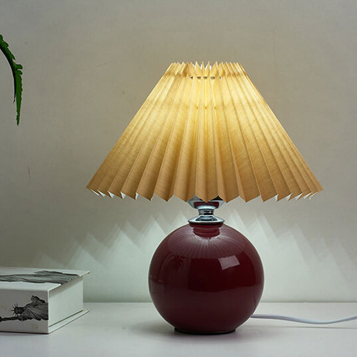 Alina Pleated Table Lamp