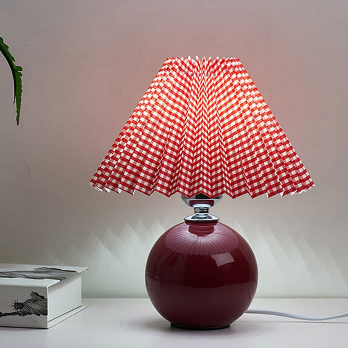 Alina Pleated Table Lamp