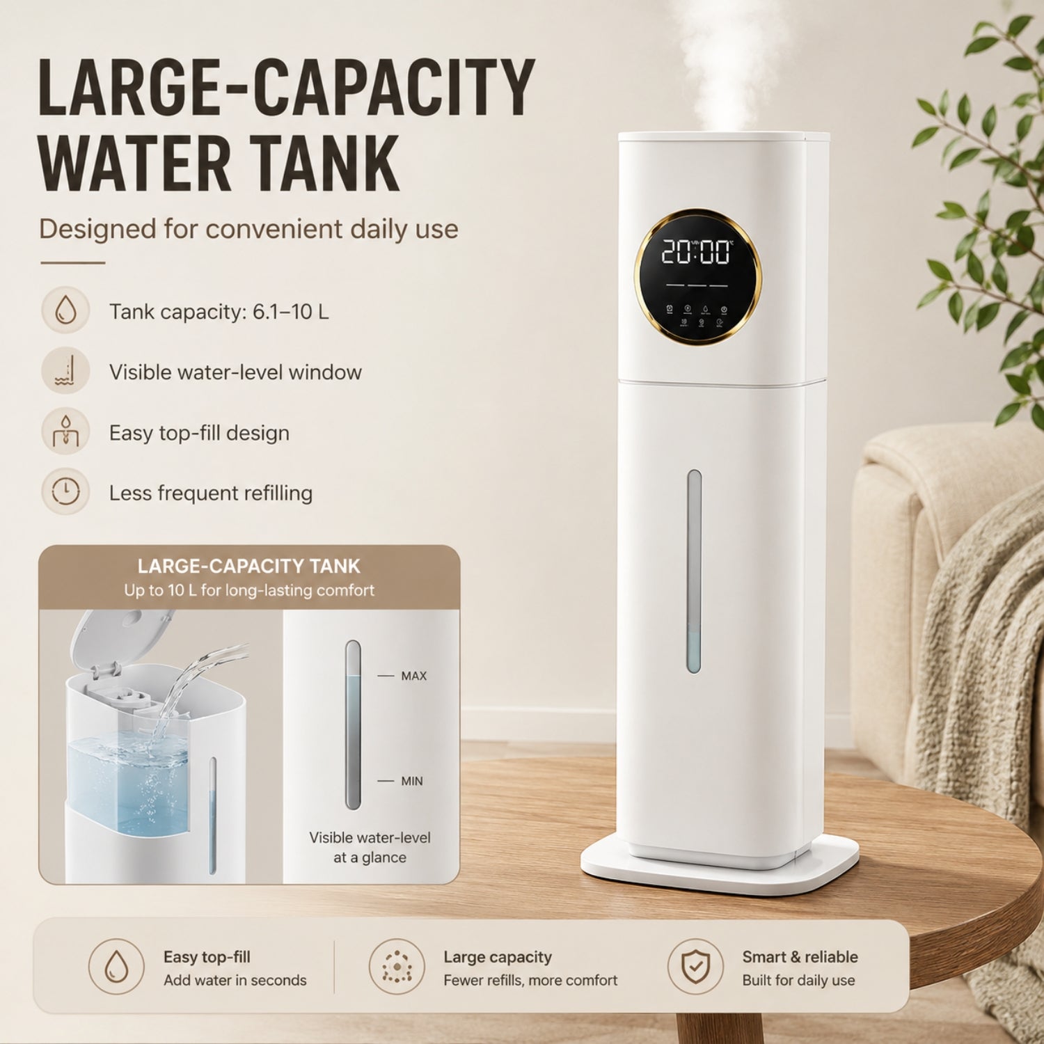 DEMA - Ultrasonic Humidifier