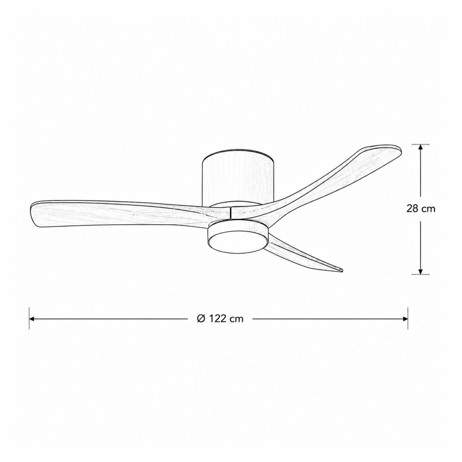 Solissa Ceiling Fan Light