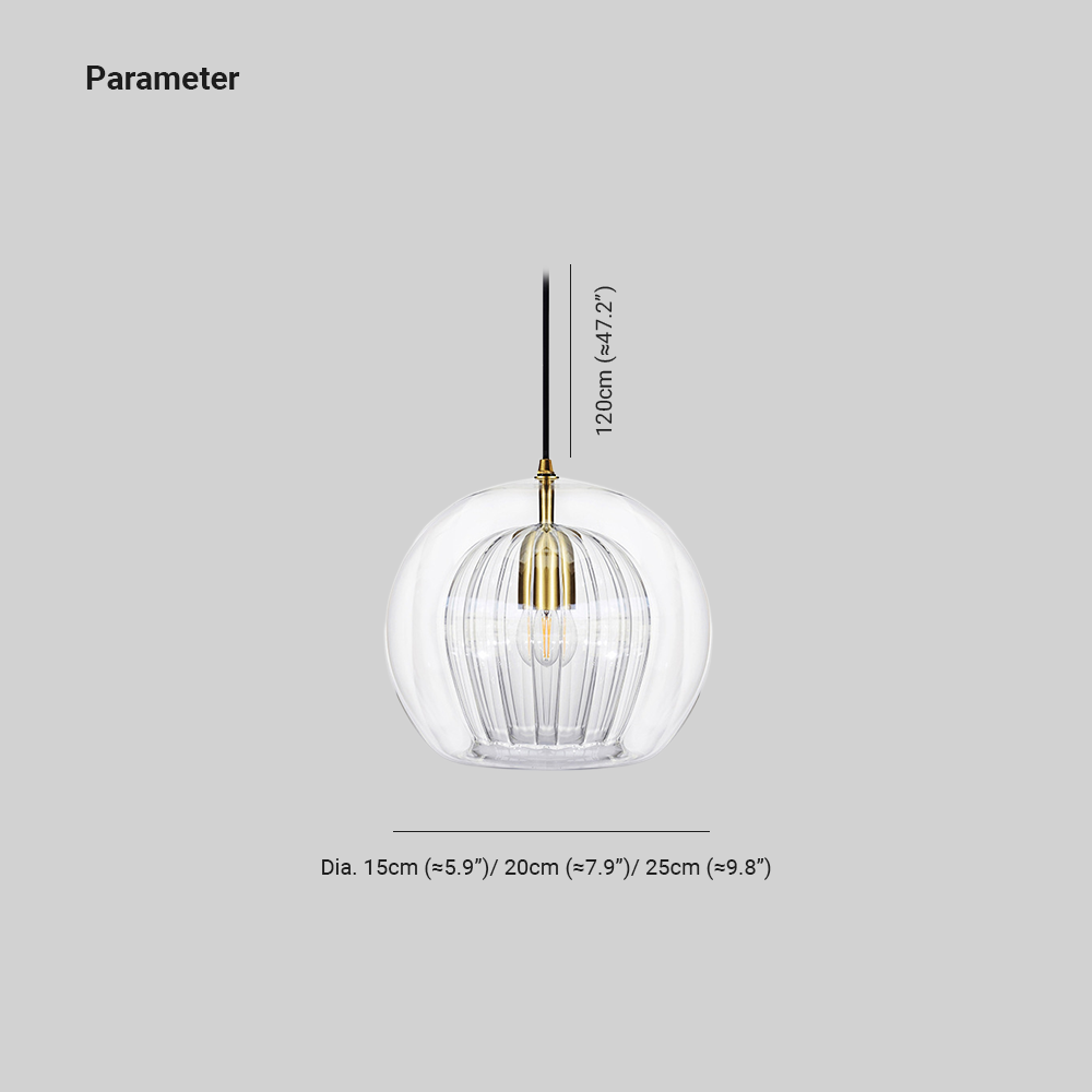 Miloaler Globe Pendant Light