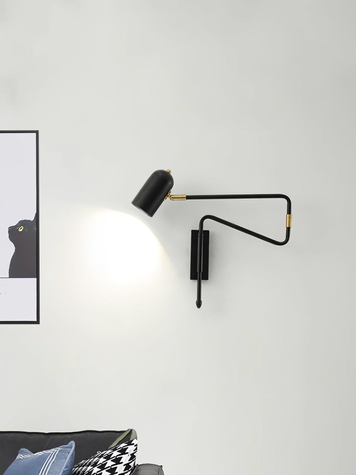 Adjustable Arm Reading Wall Lamp – detail 17
