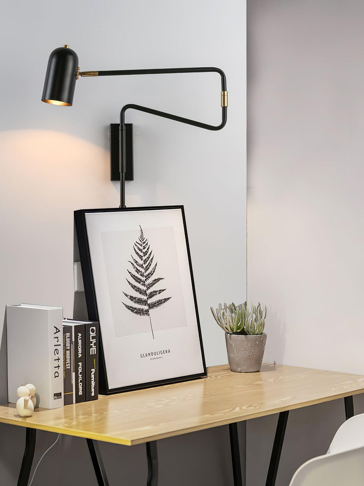 Adjustable Arm Reading Wall Lamp – detail 22