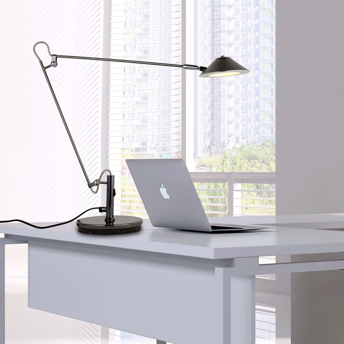 Adjustable Black Office Task Lamp – detail 25