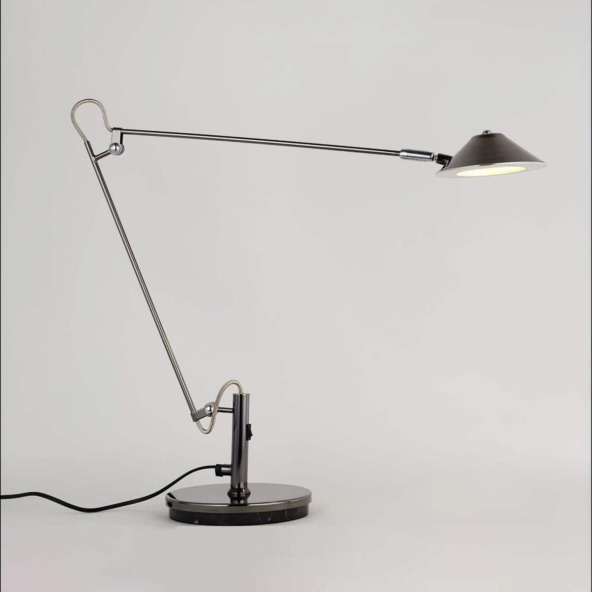 Adjustable Black Office Task Lamp – detail 15