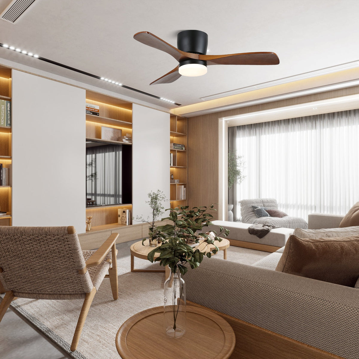 Aerodynamics 42"/52" Ceiling Fan Light – detail 3